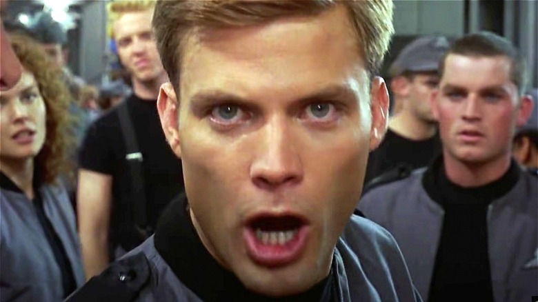 Johnny Rico in Starship Troopers