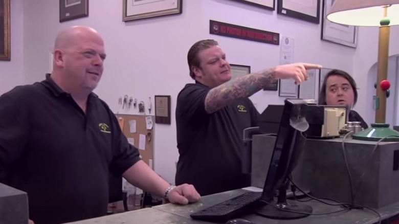 Rick, Corey, and Chumlee