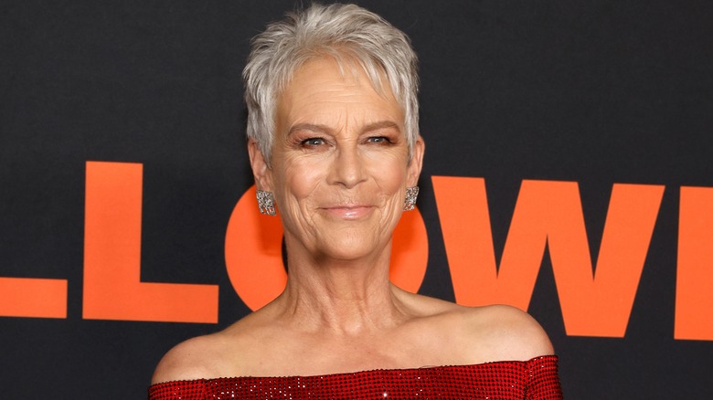 Jamie Lee Curtis at a premiere