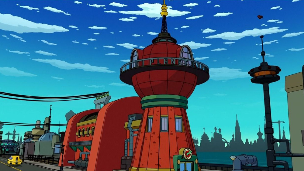 Planet Express Building from Futurama