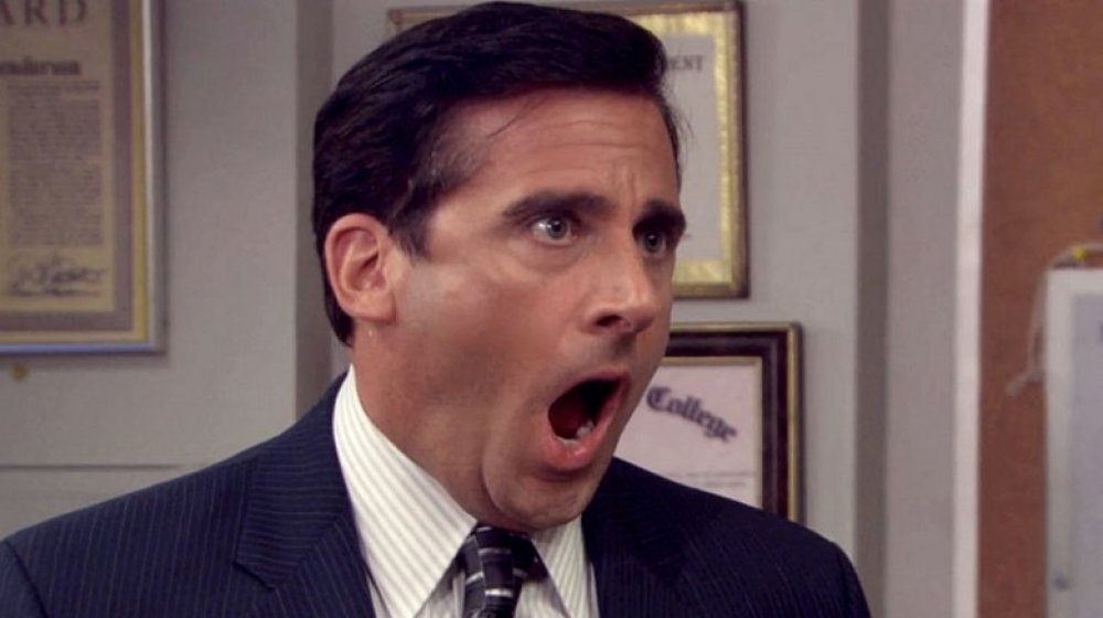 Steve Carell as Michael Scott on The Office