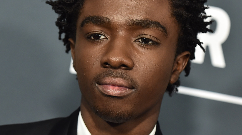 Caleb McLaughlin looking away from camera