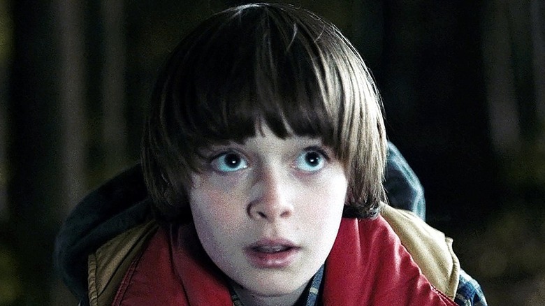 Will Byers looks up