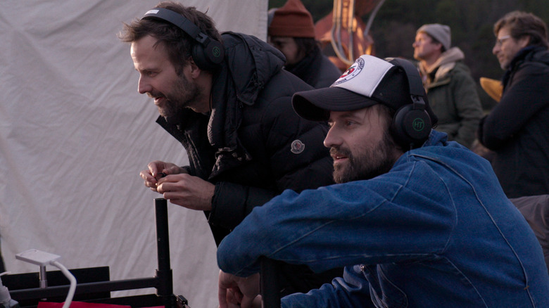 Matt and Ross Duffer directing in "One Last Adventure: The Making of Stranger Things 5" (2026)