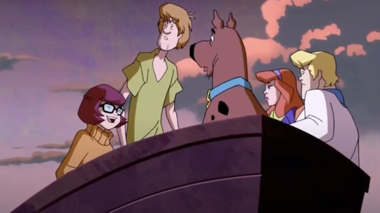 La colla en un vaixell a Scooby-Doo! Mystery Incorporated