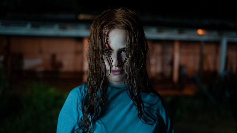 Maya staring into the camera in The Strangers: Chapter 2