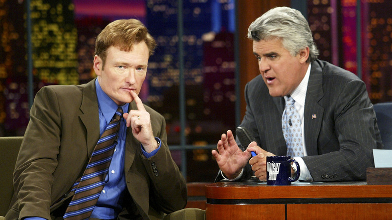 Conan O'Brien and Jay Leno