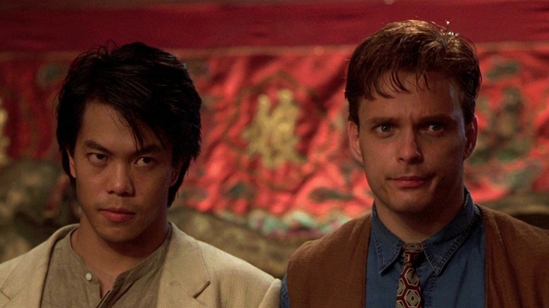 Ryu and Ken staring in Street Fighter (1994)