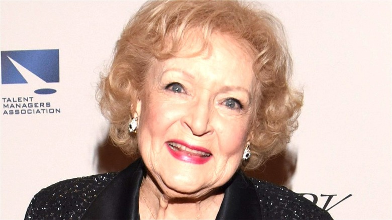 Betty White smiling