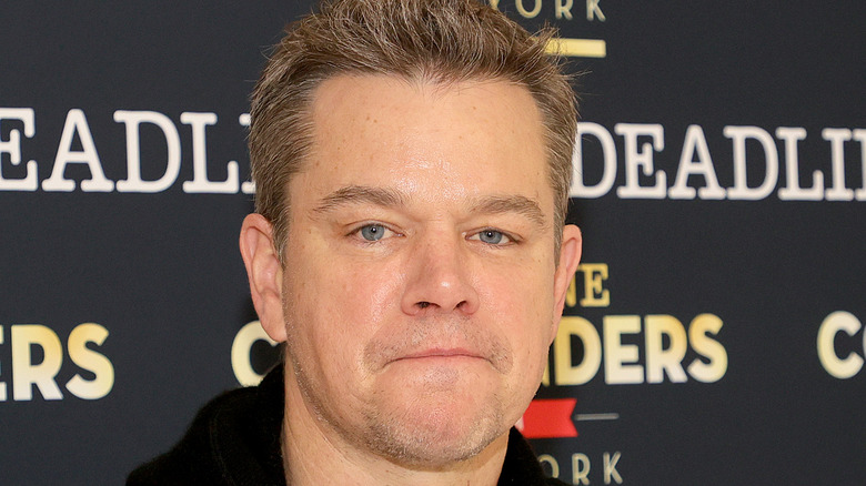 Matt Damon at a Deadline event