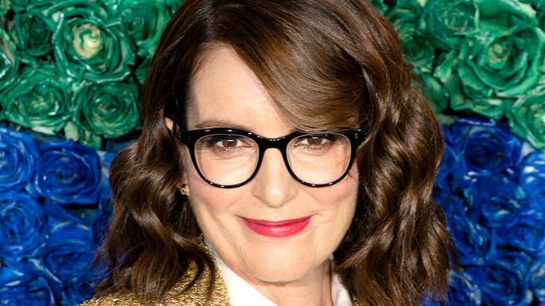 Tina Fey smiling for the camera