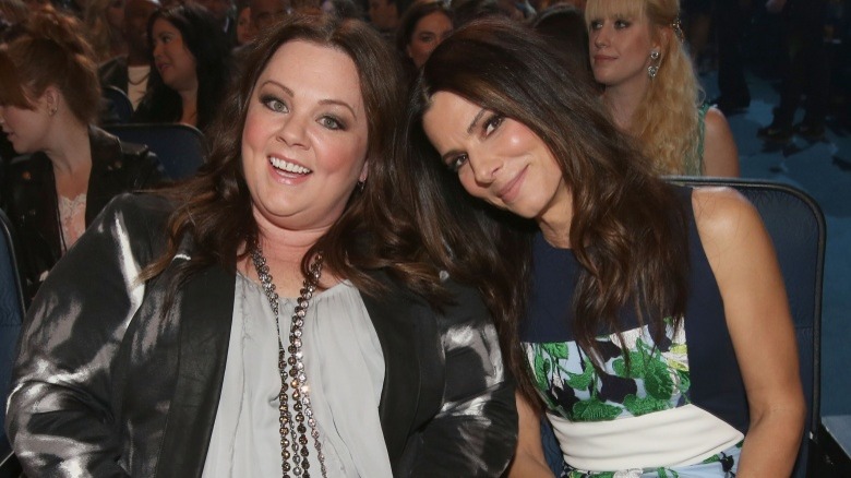 Melissa McCarthy and Sandra Bullock