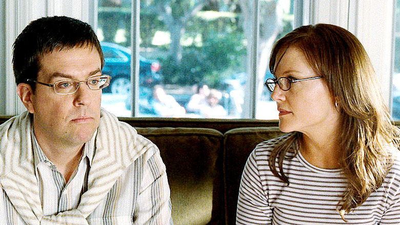 Stu and Melissa talking The Hangover