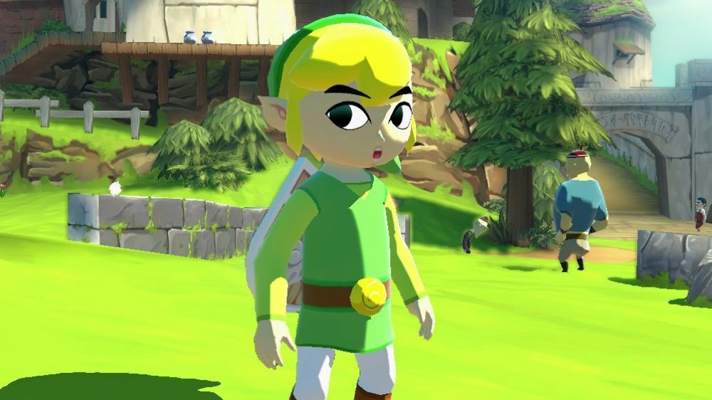 Link in The Wind Waker