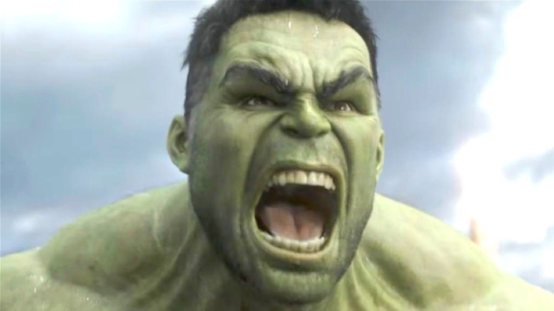 Hulk roaring outside