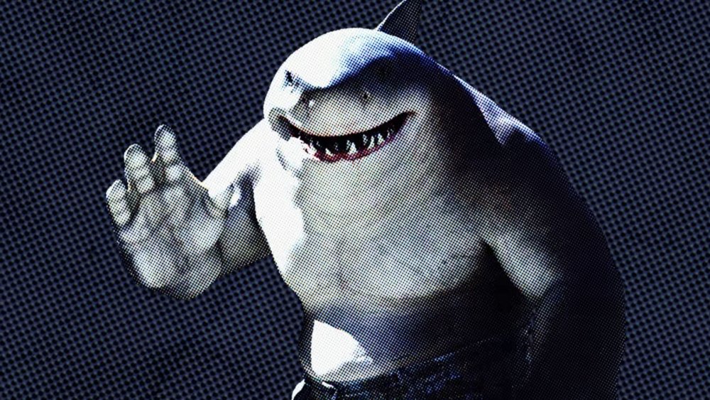 King Shark in a promo image for The Suicide Squad