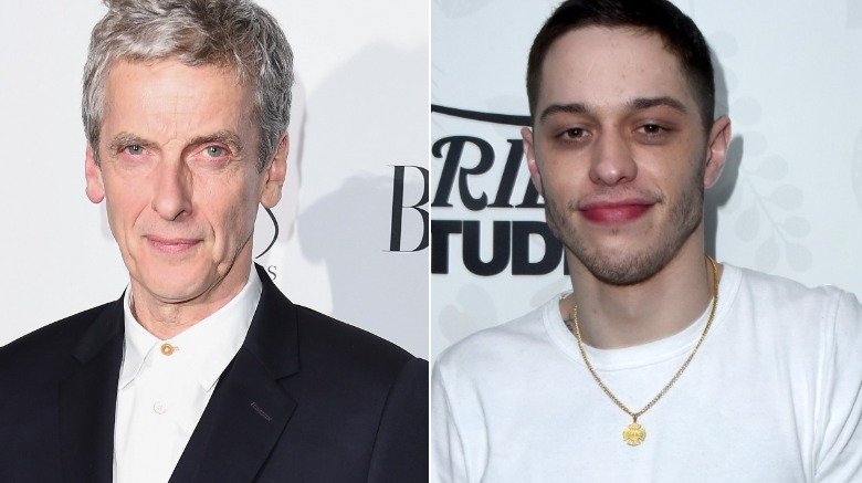 Peter Capaldi and Pete Davidson