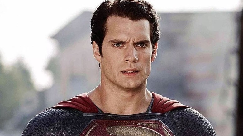 Henry Cavill frowns
