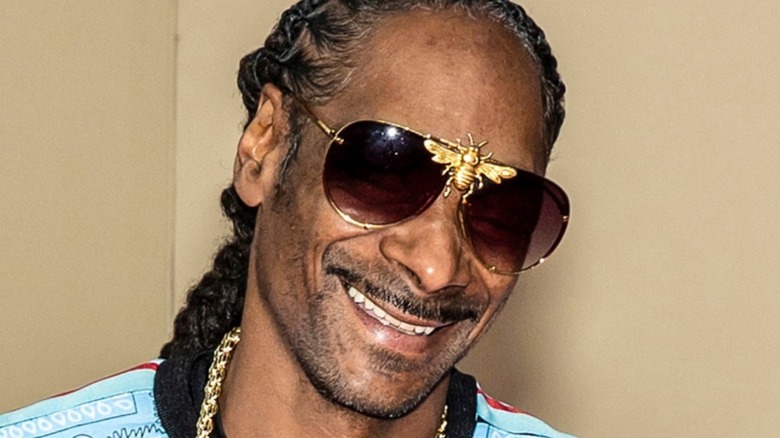 Snoop Dogg smiling