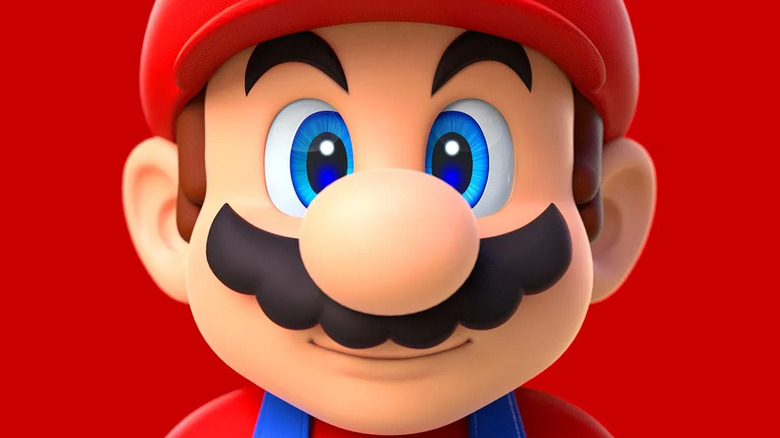 Mario smiling