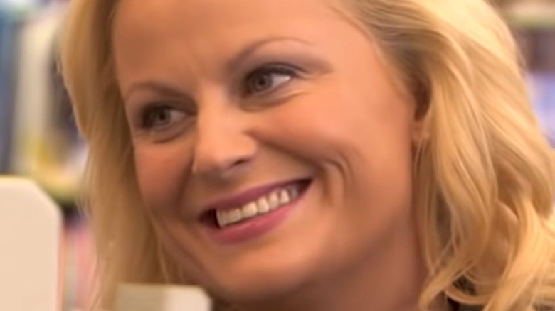 Leslie Knope smiling