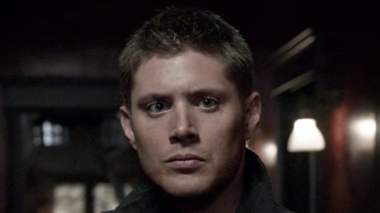 Dean Winchester looking irate