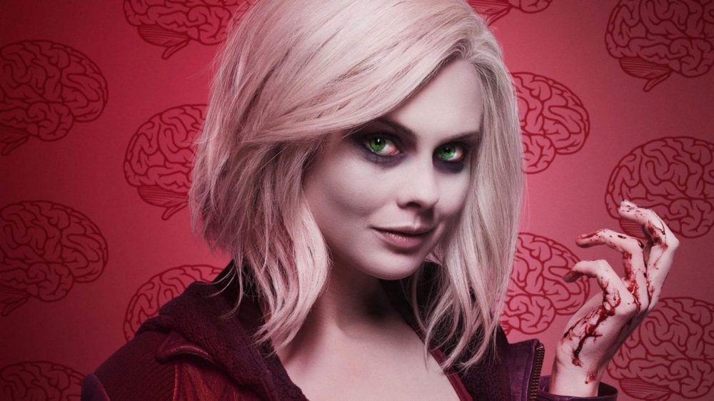 Rose McIver in iZombie promo art