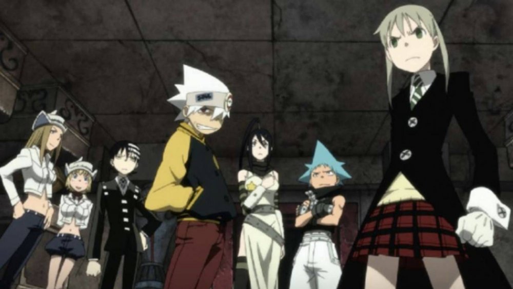 The cast of Soul Eater ready to absorb some souls