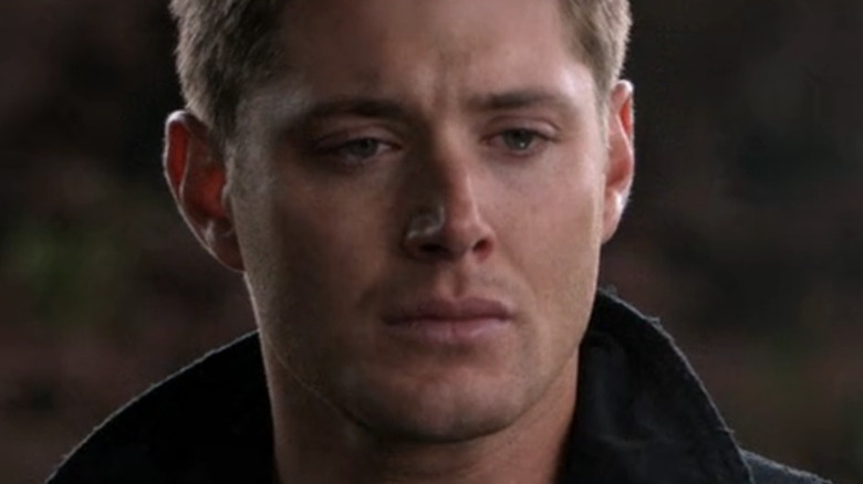 Dean Winchester looking devastated 
