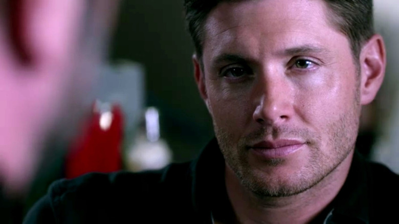 Dean gives Crowley a cocky look