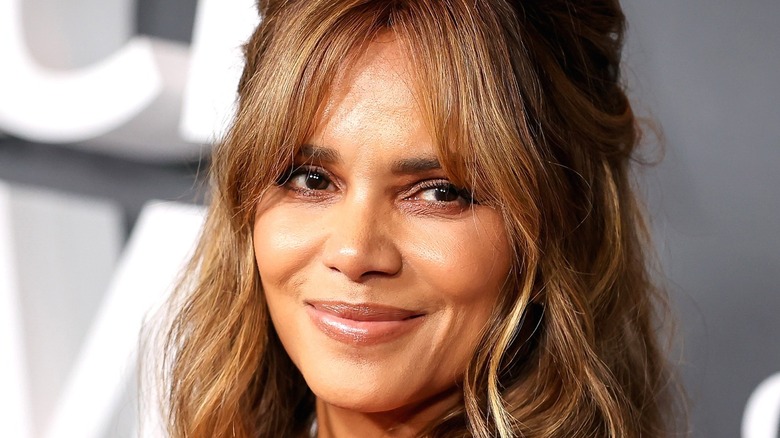 Halle Berry smiling