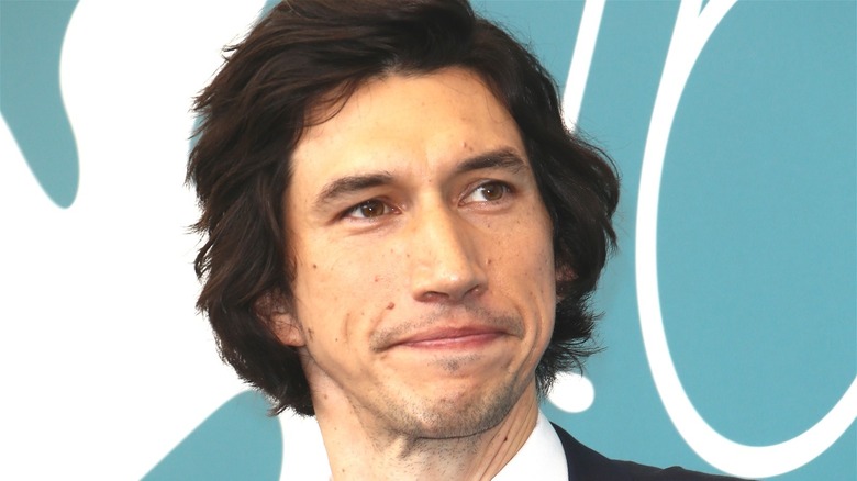 Adam Driver posing for camera