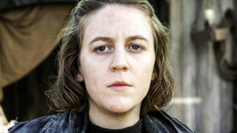 Yara Greyjoy stares pensively