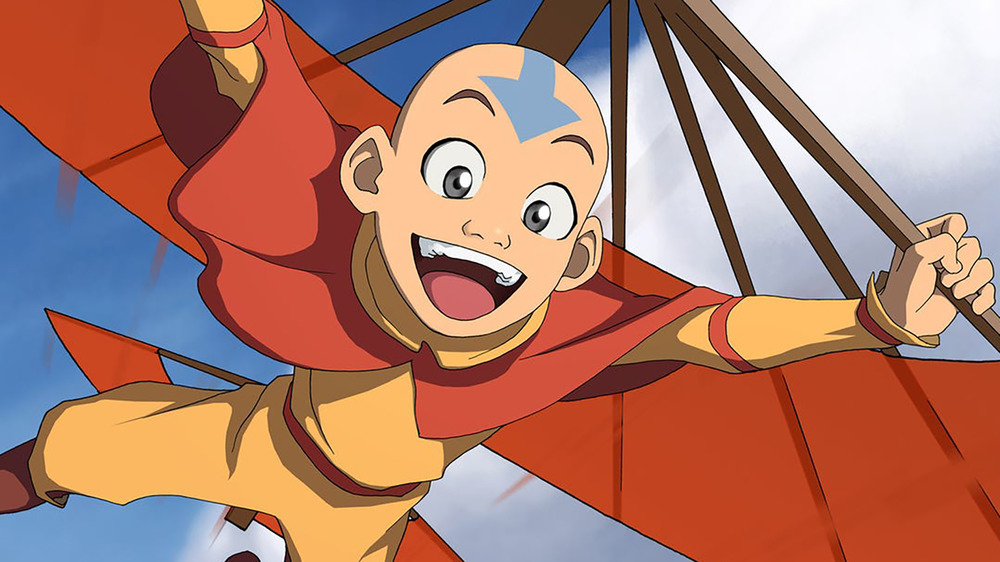 Zach Tyler Eisen as Aang on Avatar: The Last Airbender