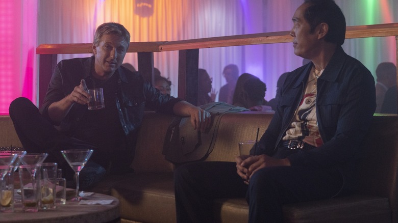 Johnny and Chozen in nightclub