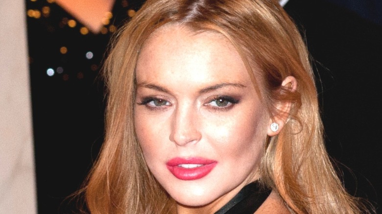 Lindsay Lohan, red carpet