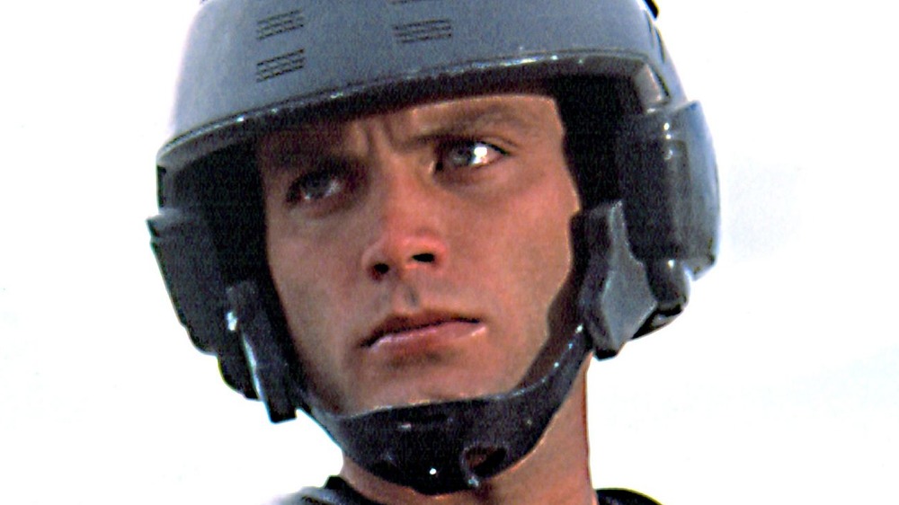 Casper Van Dien Johnny Rico helmet glaring