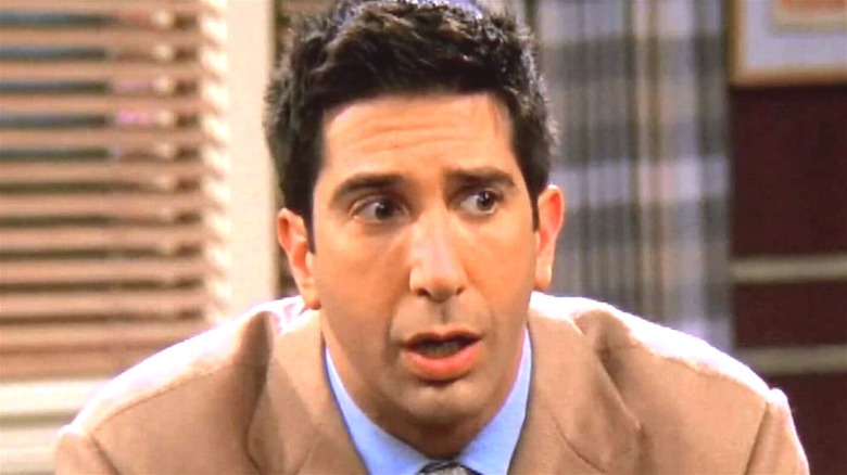 Ross Geller surprised 