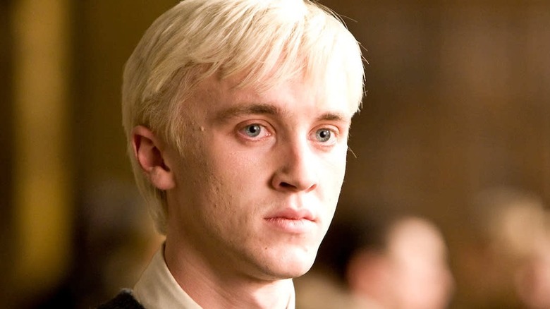 Tom Felton Draco Malfoy staring