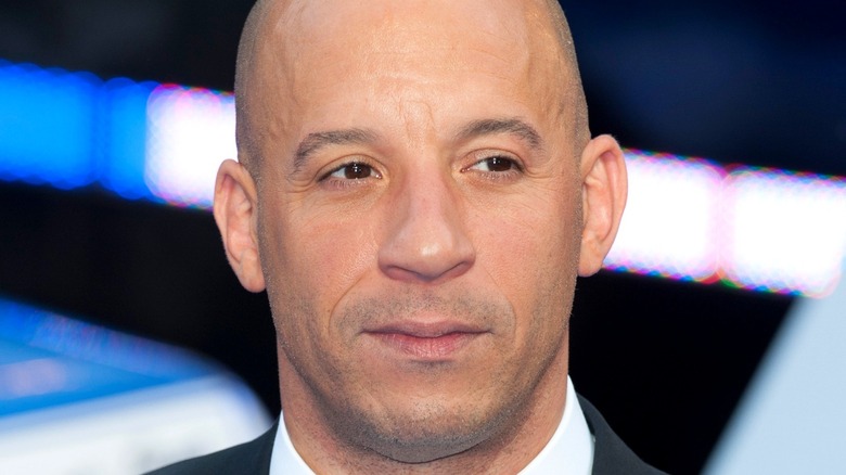 Vin Diesel poses for the cameras