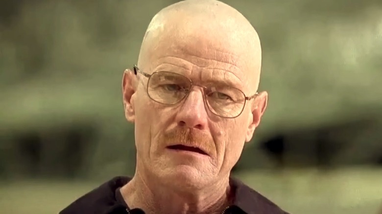 Walter White contemplates Breaking Bad
