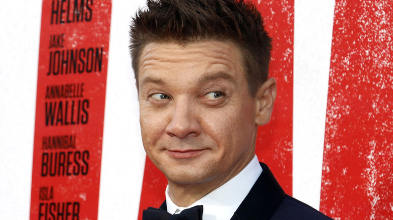 Jeremy Renner smiling