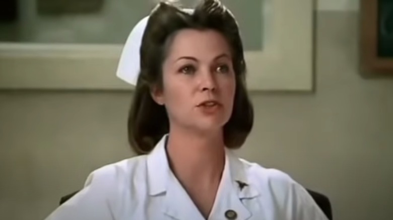 Nurse Ratched glaring icily