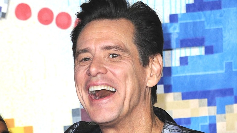 Jim Carrey laughing