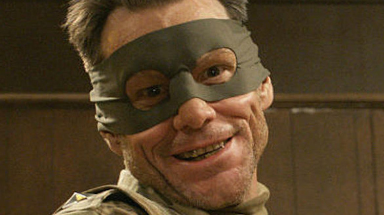 Jim Carrey Colonel Stars and Stripes grinning