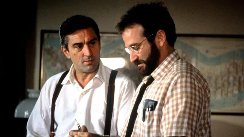 Williams and de Niro in Awakenings 