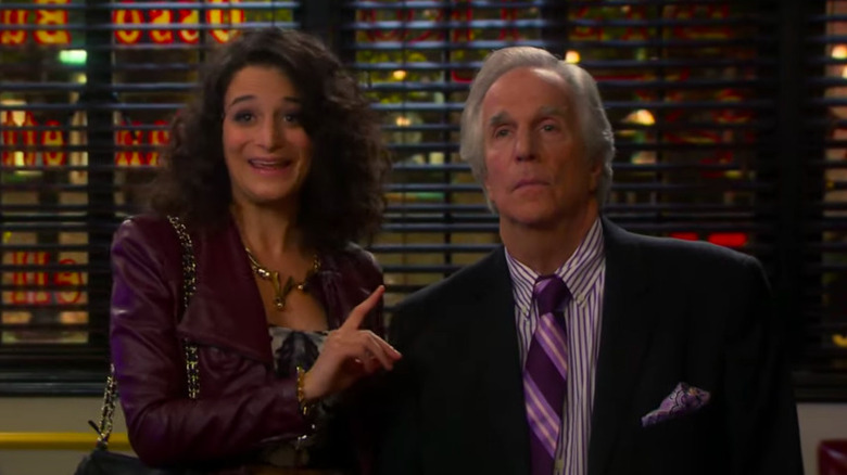 Jenny Slate and Henry Winkler
