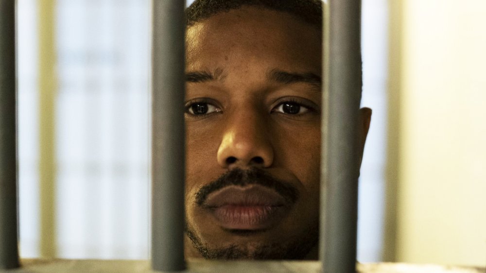 Michael B. Jordan in Just Mercy