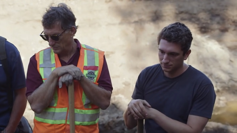 Marty and Alex Lagina in The Curse of Oak Island