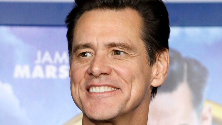 Jim Carrey smiling